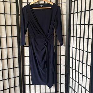 Chaps navy dress size small- worn once